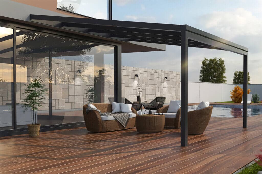 Polykarbonátová pergola