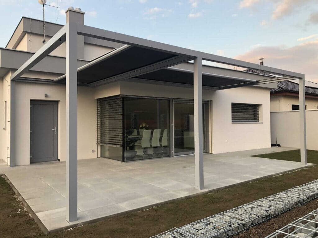 Látková pergola 2