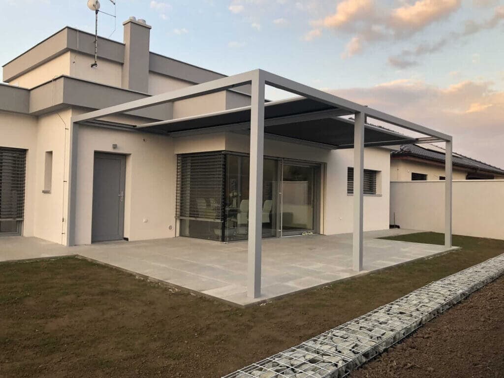 Látková pergola
